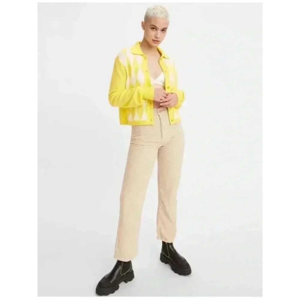 NWT Levi's Premium RIBCAGE STRAIGHT ANKLE CORDUROY WOMEN'S PANTS Sz 31x27